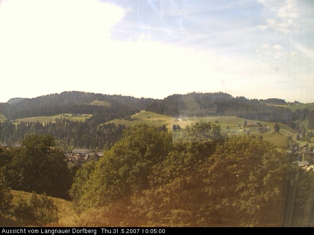 Webcam-Bild: Aussicht vom Dorfberg in Langnau 20070531-100500