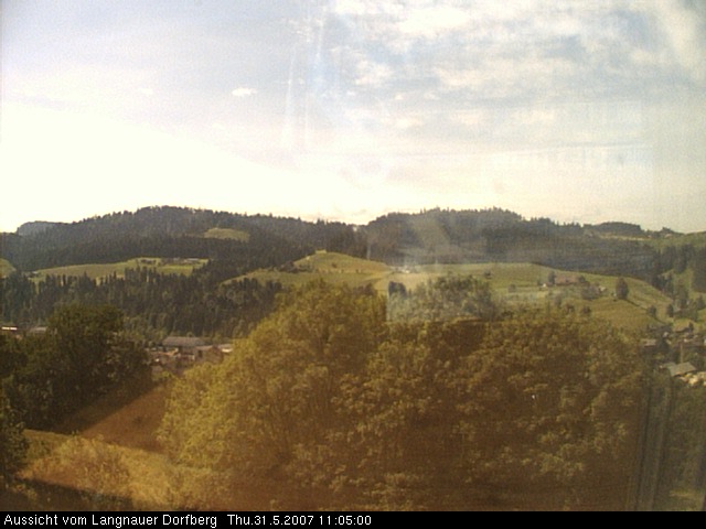 Webcam-Bild: Aussicht vom Dorfberg in Langnau 20070531-110500