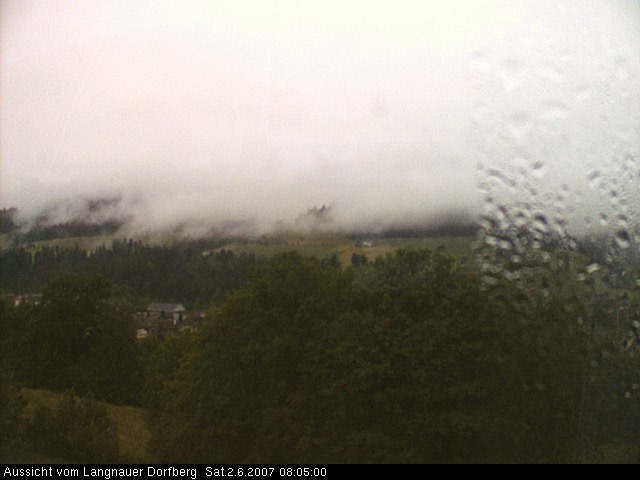 Webcam-Bild: Aussicht vom Dorfberg in Langnau 20070602-080500