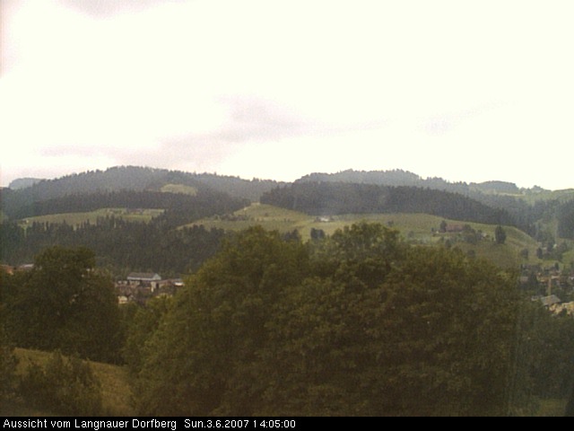 Webcam-Bild: Aussicht vom Dorfberg in Langnau 20070603-140500