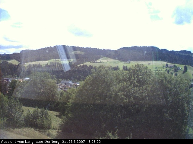 Webcam-Bild: Aussicht vom Dorfberg in Langnau 20070623-150500