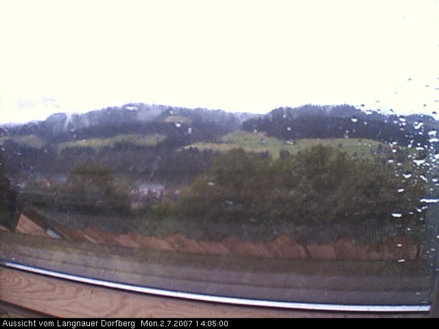 Webcam-Bild: Aussicht vom Dorfberg in Langnau 20070702-140500
