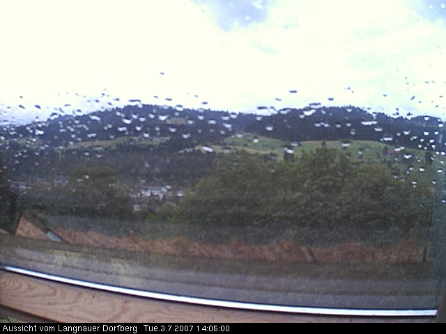 Webcam-Bild: Aussicht vom Dorfberg in Langnau 20070703-140500
