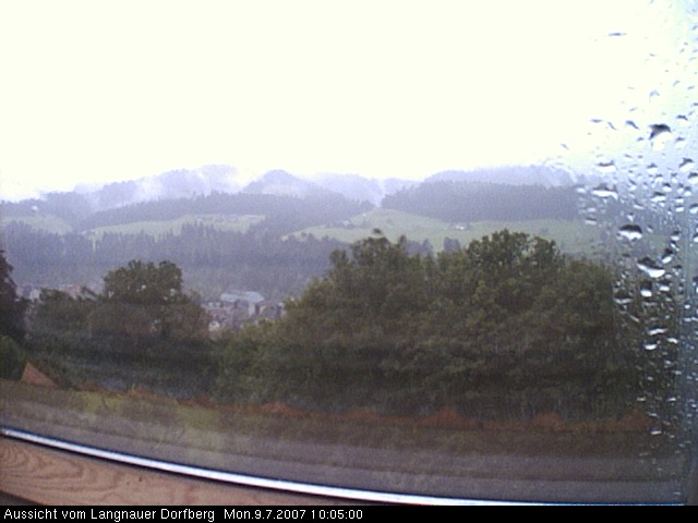 Webcam-Bild: Aussicht vom Dorfberg in Langnau 20070709-100500