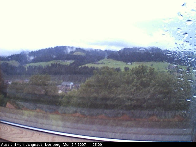 Webcam-Bild: Aussicht vom Dorfberg in Langnau 20070709-140500