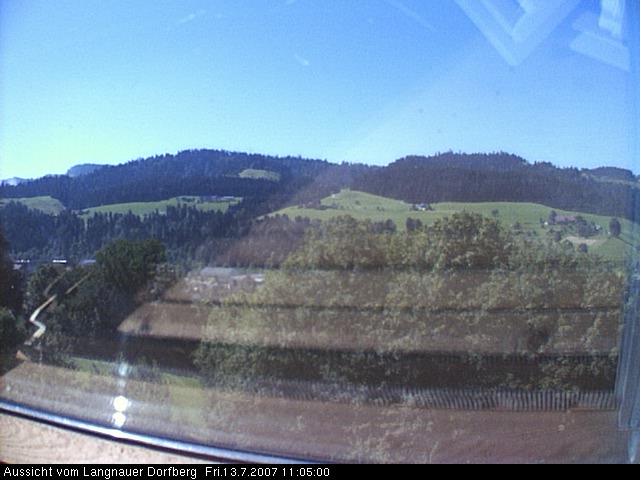 Webcam-Bild: Aussicht vom Dorfberg in Langnau 20070713-110500