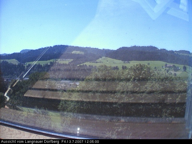 Webcam-Bild: Aussicht vom Dorfberg in Langnau 20070713-120500