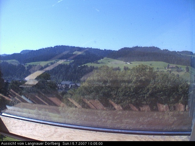 Webcam-Bild: Aussicht vom Dorfberg in Langnau 20070715-100500