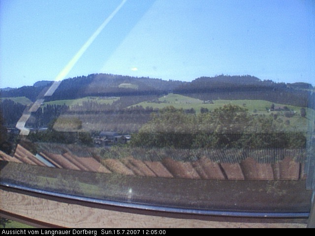Webcam-Bild: Aussicht vom Dorfberg in Langnau 20070715-120500