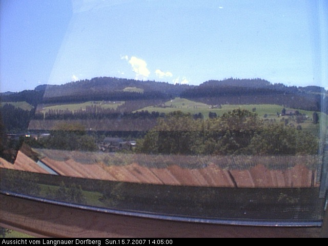 Webcam-Bild: Aussicht vom Dorfberg in Langnau 20070715-140500