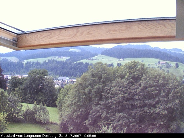 Webcam-Bild: Aussicht vom Dorfberg in Langnau 20070721-100500