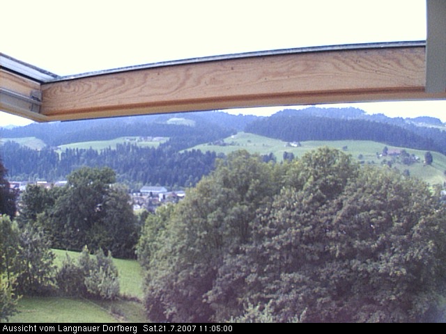 Webcam-Bild: Aussicht vom Dorfberg in Langnau 20070721-110500