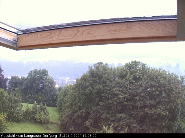 Webcam-Bild: Aussicht vom Dorfberg in Langnau 20070721-160500