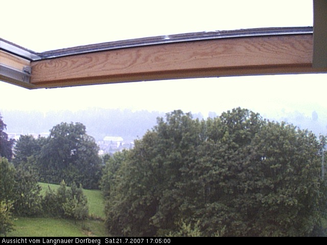 Webcam-Bild: Aussicht vom Dorfberg in Langnau 20070721-170500