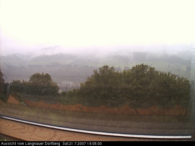 Webcam-Bild: Aussicht vom Dorfberg in Langnau 20070721-180500