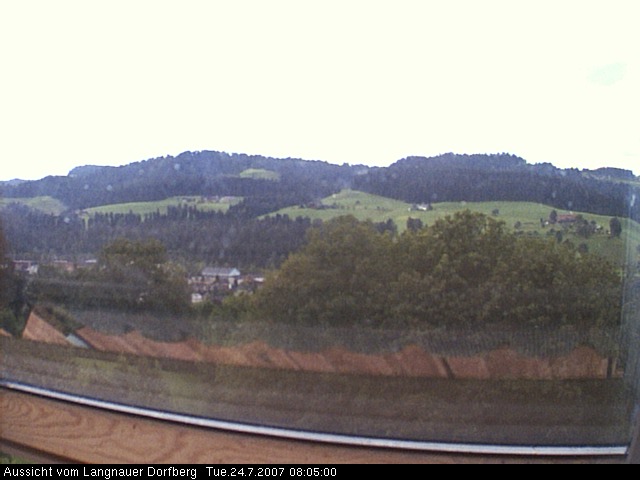 Webcam-Bild: Aussicht vom Dorfberg in Langnau 20070724-080500