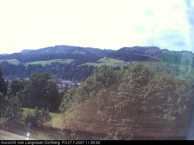 Webcam-Bild: Aussicht vom Dorfberg in Langnau 20070727-110500