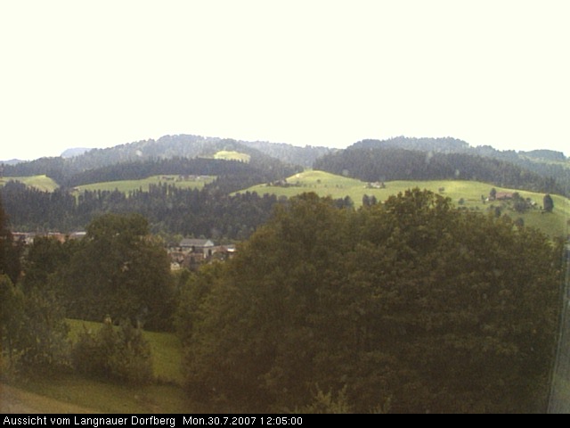 Webcam-Bild: Aussicht vom Dorfberg in Langnau 20070730-120500
