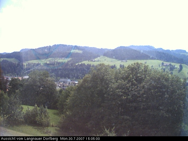 Webcam-Bild: Aussicht vom Dorfberg in Langnau 20070730-150500