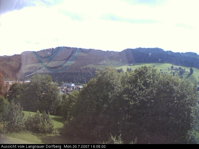 Webcam-Bild: Aussicht vom Dorfberg in Langnau 20070730-160500