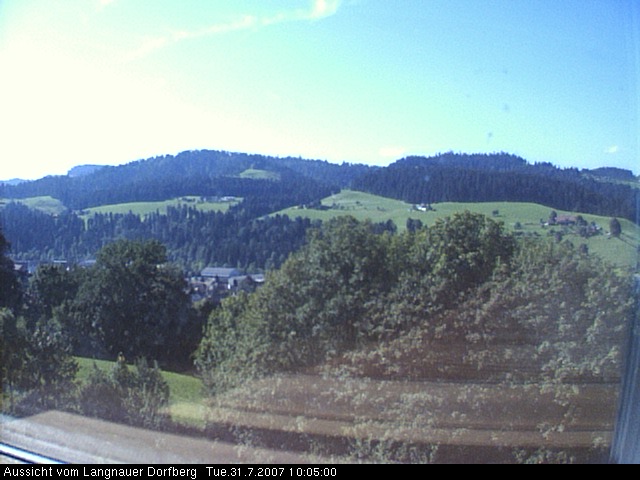 Webcam-Bild: Aussicht vom Dorfberg in Langnau 20070731-100500