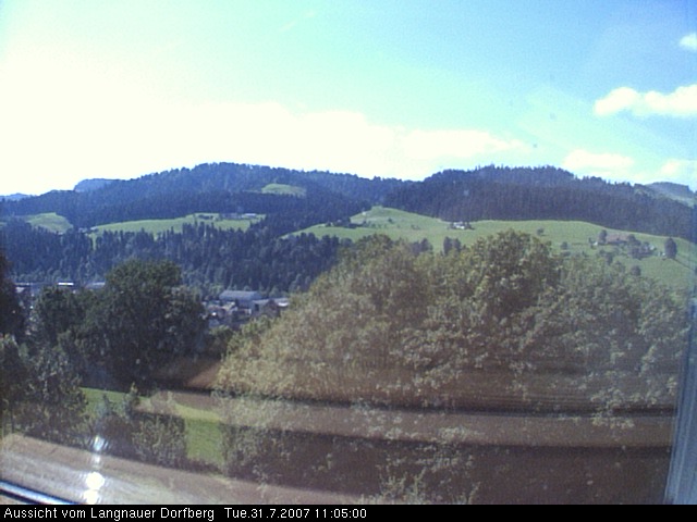 Webcam-Bild: Aussicht vom Dorfberg in Langnau 20070731-110500