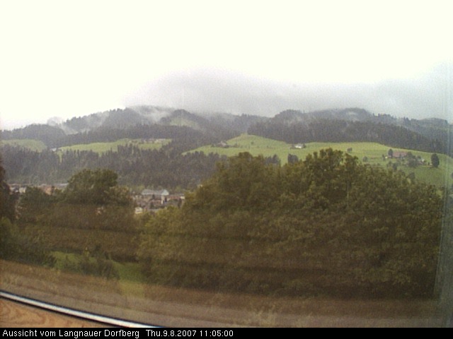 Webcam-Bild: Aussicht vom Dorfberg in Langnau 20070809-110500
