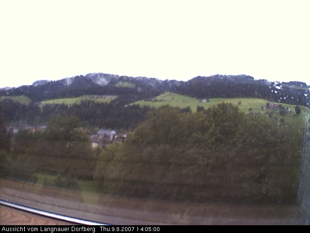 Webcam-Bild: Aussicht vom Dorfberg in Langnau 20070809-140500