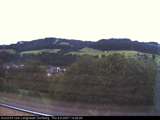 Webcam-Bild: Aussicht vom Dorfberg in Langnau 20070809-160500