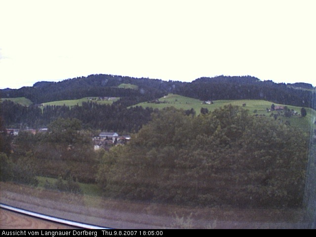 Webcam-Bild: Aussicht vom Dorfberg in Langnau 20070809-180500