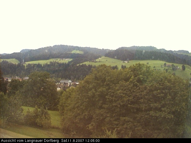 Webcam-Bild: Aussicht vom Dorfberg in Langnau 20070811-120500
