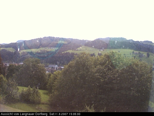 Webcam-Bild: Aussicht vom Dorfberg in Langnau 20070811-150500