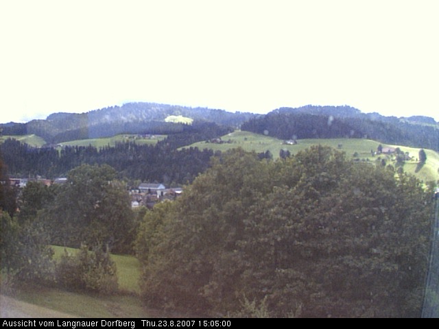 Webcam-Bild: Aussicht vom Dorfberg in Langnau 20070823-150500