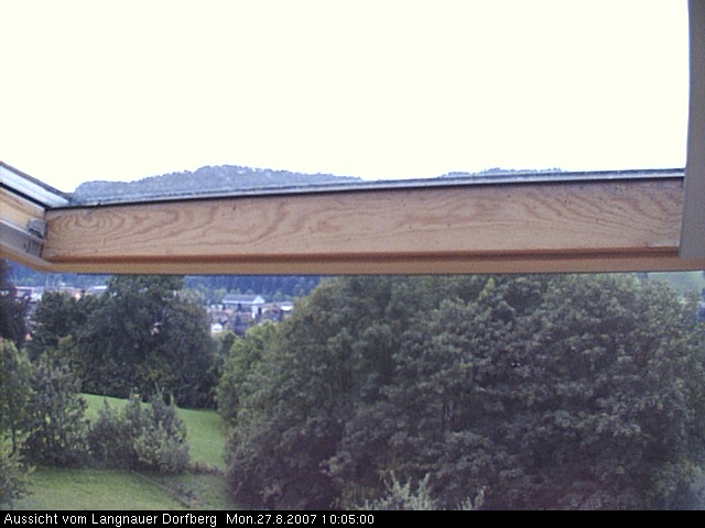 Webcam-Bild: Aussicht vom Dorfberg in Langnau 20070827-100500