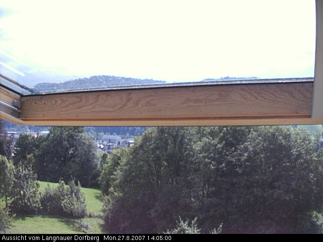 Webcam-Bild: Aussicht vom Dorfberg in Langnau 20070827-140500