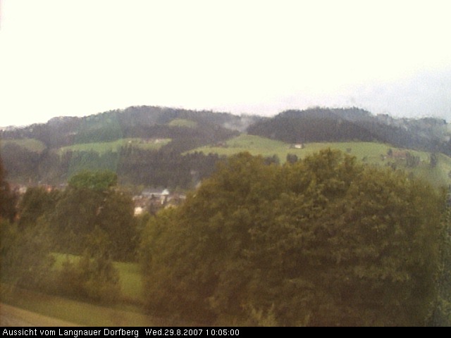 Webcam-Bild: Aussicht vom Dorfberg in Langnau 20070829-100500