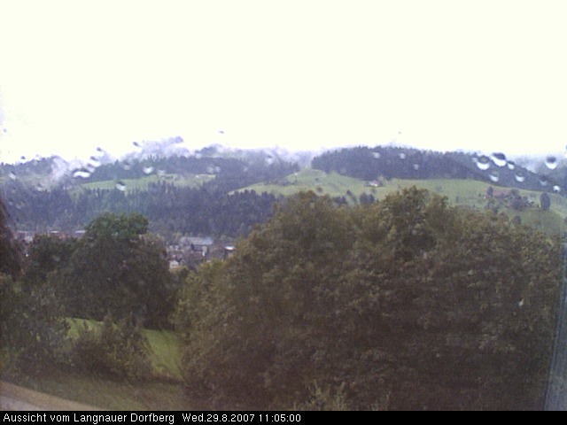 Webcam-Bild: Aussicht vom Dorfberg in Langnau 20070829-110500