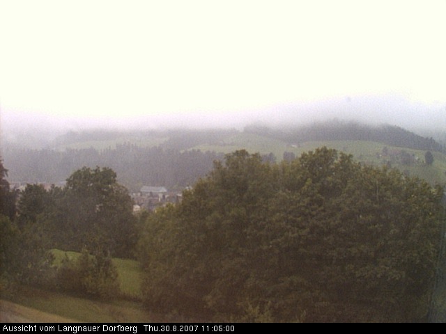 Webcam-Bild: Aussicht vom Dorfberg in Langnau 20070830-110500