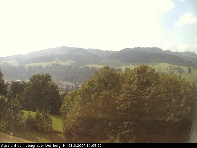 Webcam-Bild: Aussicht vom Dorfberg in Langnau 20070831-110500
