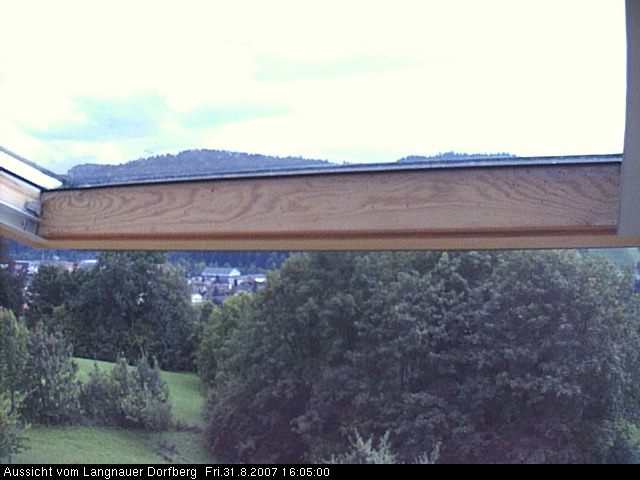 Webcam-Bild: Aussicht vom Dorfberg in Langnau 20070831-160500