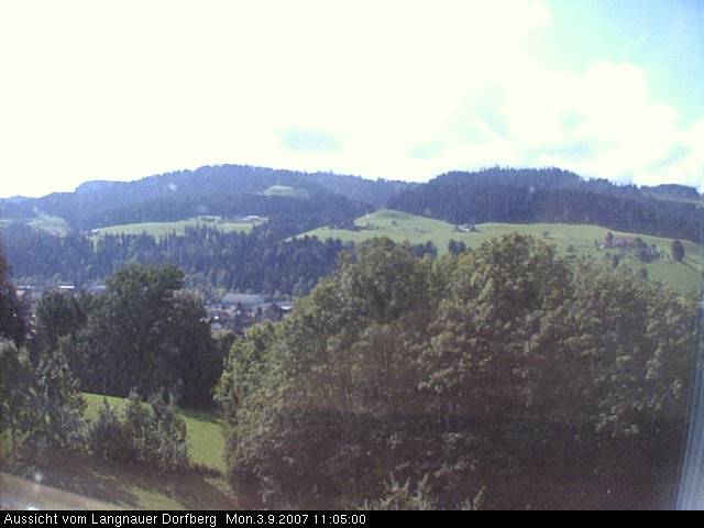 Webcam-Bild: Aussicht vom Dorfberg in Langnau 20070903-110500