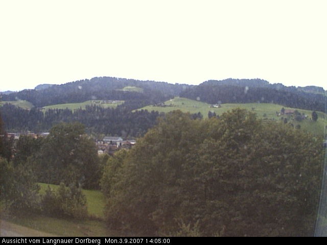 Webcam-Bild: Aussicht vom Dorfberg in Langnau 20070903-140500
