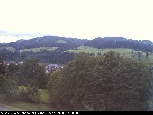 Webcam-Bild: Aussicht vom Dorfberg in Langnau 20070903-150500
