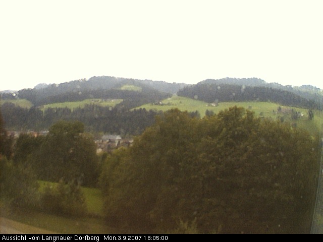 Webcam-Bild: Aussicht vom Dorfberg in Langnau 20070903-180500
