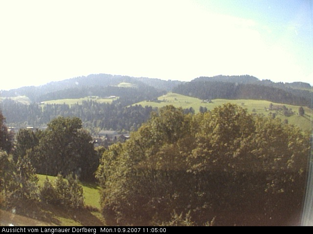 Webcam-Bild: Aussicht vom Dorfberg in Langnau 20070910-110500