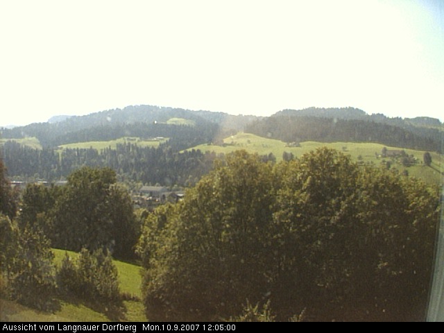 Webcam-Bild: Aussicht vom Dorfberg in Langnau 20070910-120500