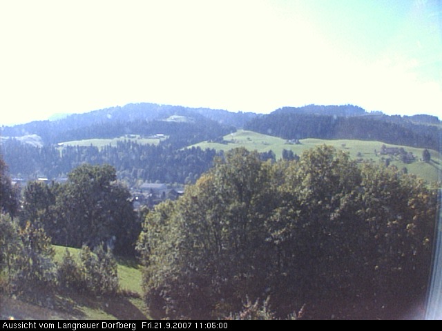 Webcam-Bild: Aussicht vom Dorfberg in Langnau 20070921-110500