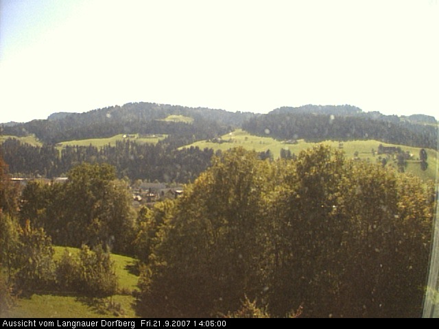 Webcam-Bild: Aussicht vom Dorfberg in Langnau 20070921-140500