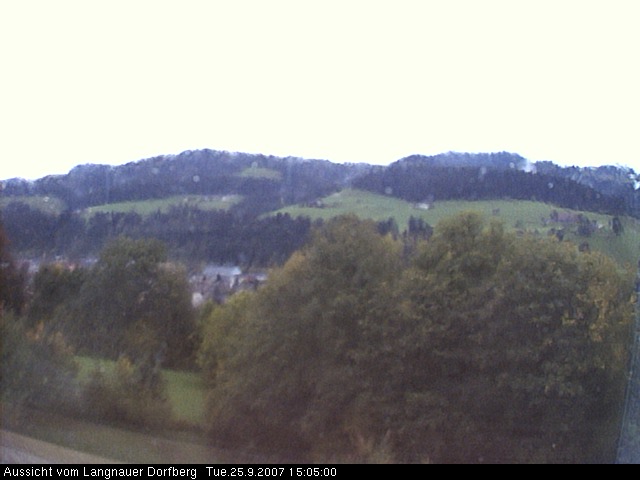 Webcam-Bild: Aussicht vom Dorfberg in Langnau 20070925-150500