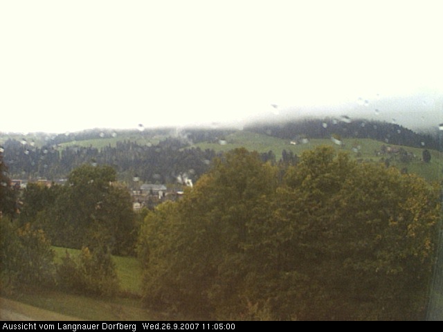 Webcam-Bild: Aussicht vom Dorfberg in Langnau 20070926-110500